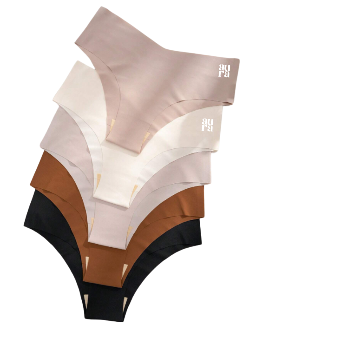 Panty seamless pack 5unidades multicolor