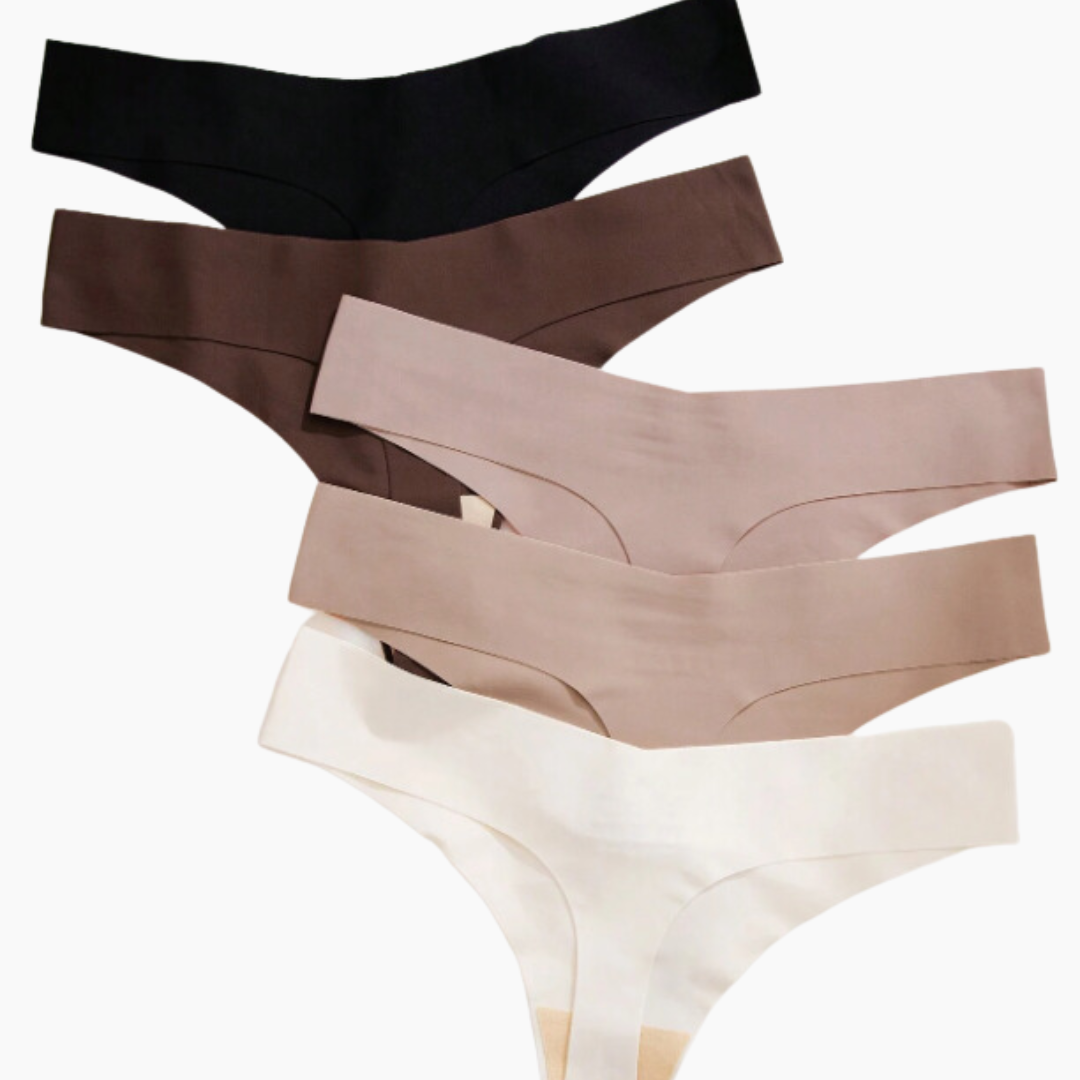 Panty seamless pack 5unidades multicolor